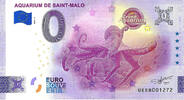 0 Euro 0 Euro biljet Frankrijk 2024 - Aquarium de Saint-Malo -