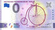 0 Euro 0 Euro biljet Duitsland 2024 - Deutsches Technikmuseum Berlin -