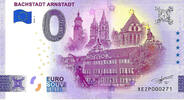 0 Euro 0 Euro biljet Duitsland 2024 - Bachstadt Arnstadt -