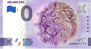 0 Euro 0 Euro biljet Duitsland 2023 - Kölner Zoo Leeuw -