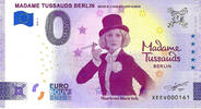 0 Euro 0 Euro biljet Duitsland 2023 - Madame Tussauds Berlin -