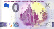 0 Euro 0 Euro biljet Finland 2024 - Uspenskin Katedraali -