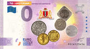 0 Euro 0 Euro biljet Nederland 2025 - Amsterdam V Het geld van Amsterdam KLEUR -