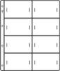 Coincard bladen p10 GM 8 Standaard -