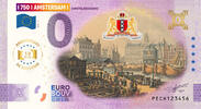 0 Euro 0 Euro biljet Nederland 2025 - Amsterdam IV Amstelredamme ANNIVERSARY KLEUR -
