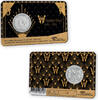 ½ Gulden Historische coincard zilveren ½ Gulden Wilhelmina Hermelijnen Mantel '1910-1919' - onze jaartalkeuze -