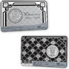 1/2 gulden Historische coincard zilveren eerste 1/2 gulden Wilhelmina 1909 -