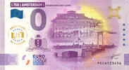 0 Euro 0 Euro biljet Nederland 2025 - Amsterdam VII Magere Brug met Carré ANNIVERSARY -