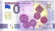 0 Euro 0 Euro biljet Nederland 2025 - Amsterdam V Het geld van Amsterdam ANNIVERSARY - FOUTDRUK -