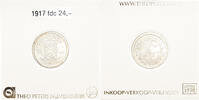 1/4 gulden Nederlands Indië 1/4 gulden 1917 -