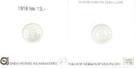 1/10 gulden Nederlands Indië 1/10 gulden 1918 -