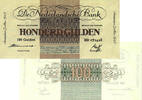 100 gulden 100 gulden 1945 Geldzuivering 119-1a kwaliteit f+ -