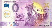 0 Euro 0 Euro biljet Nederland 2025 - Srefidensi Dey 50 jaar onafhankelijk ANNIVERSARY -
