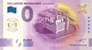 0 Euro 0 Euro biljet Nederland 2025 - Hollandse waterlinies ANNIVERSARY -