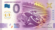 0 Euro 0 Euro biljet Nederland 2025 - Assen Motorsport ANNIVERSARY -