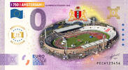 0 Euro 0 Euro biljet Nederland 2025 - Amsterdam IX Olympisch Stadion 1928 ANNIVERSARY KLEUR -