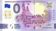 0 Euro 0 Euro Biljet Finland 2025-2 - Santa Claus' Main post office ANNIVERSARY -