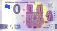 0 Euro 0 Euro biljet Frankrijk 2025 - Cathédrale Notre-Dame de Paris -