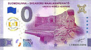 0 Euro 0 Euro biljet 2025 -Suomenlinna -Sveaborg maailmanperintö ANNIVERSARY -