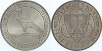 5 Mark Germany Weimar Rheinland 5 Mark silver 1930 A -