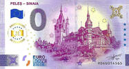 0 Euro 0 Euro biljet Roemenië 2025 - Peles - Sinaia ANNIVERSARY -