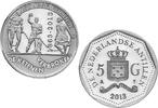 5 Gulden 5 Gulden 2013 Afschaffing slavernij Nederlandse Antillen -