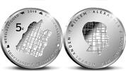 Zilveren Herdenkingsmunten 5 euro Beemster 5 euro verzilverd 2019 herdenkingsmunt unc -