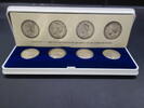  1890-1948  De 4 Portretten van koningin Wilhelmina 1890-1948 