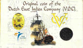 duit Original duit of the V.O.C. -