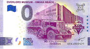 0 Euro 0 Euro biljet Frankrijk 2024 - Overlord Museum Omaha Beach D-Day -
