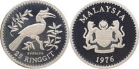 25 Ringgit Malaysia 25 Ringgit Hornbill 1976 silver -