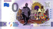 0 Euro 0 Euro biljet Italië 2022 - Bergamo KLEUR -