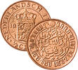 1/2 cent Nederlands Indië 1/2 cent 1934 kwaliteit -