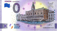 0 Euro 0 Euro biljet Italië 2022 - Venezia Palazzo Ducale KLEUR -