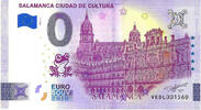 0 Euro 0 Euro biljet Spanje 2025 - Salamanca Ciudad de Cultura -