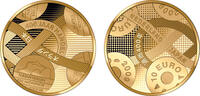 Gouden Herdenkingsmunten 10 Euro 400 jaar Nederland-Japan 10 Euro 2009 herdenkingsmunt goud proof -