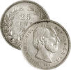 Koninkrijk - TP Specials 25 Cent 25 Cent 1887 FDC -