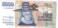 Iceland 5000 Kronur -