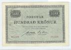 Faeroe Islands 100 Kroner -