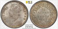 Britisch Indien 1/4 Rupee 1862 MS64 220,00 EUR  Excl. 18,00 EUR Verzending