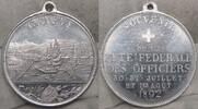 Schweiz Aluminiummedaille Genf - Zum Gedenken an die Bundesparteibeamten.#24 -