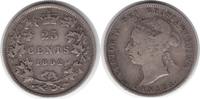 Kanada 25 Cents Victoria 25 Cents 1892 -