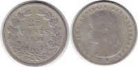 Niederlande 25 Cents Wilhelmina I. 1890-1948 -