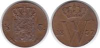 Niederlande 1/2 Cent Wilhelm III. 1849-1890 -