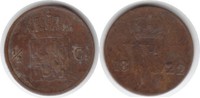 Niederlande 1/2 Cent Utrecht / Wilhelm I. 1815-1840 -