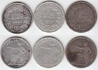 Schweiz Franken Eidgenossenschaft (3 Stück) -