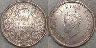 Indien 1/2 Rupie George VI. 1936-1952.#22 -