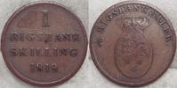 Dänemark 1 Skilling Frederik VI. 1808-1839.#25 -