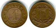 Dänemark Skilling Frederik VII. 1848-1863 -