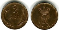Dänemark 2 Öre Christian IX. 1863-1906 -